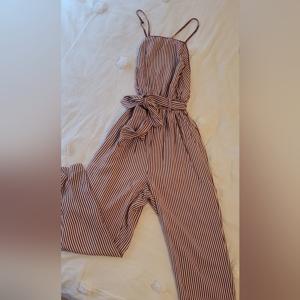 Adorable Striped Jumpsuit Size XS
